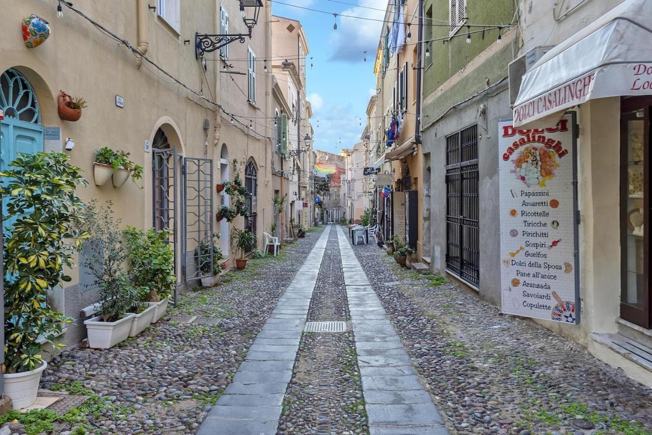 Alghero Old Town Apartment Steps To Sea And Scenic Ramparts Extérieur photo